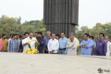 NTR Family Visit to NTR Ghat 2016